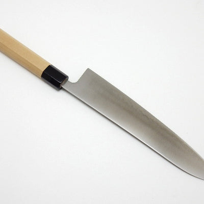 Yoshihiro Aogami Super Gyuto - Carbon Steel Chef's Knife with High Edge Retention, Magnolia Handle