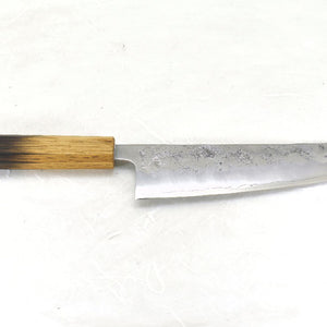 YuiSenri Ginsan Nashiji Finish Gyuto 210 mm – Stainless Chef’s Knife with Excellent Edge Retention and Easy Maintenance, Oak Handle