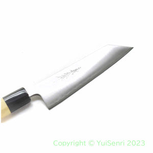 Yoshihiro Aogami Super Clad Chef's Bunka Octagonal Magnolia Handle