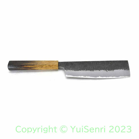 Sakai Takayuki Blue Steel #2 Homura GUREN Edo Style Nakiri 180 mm