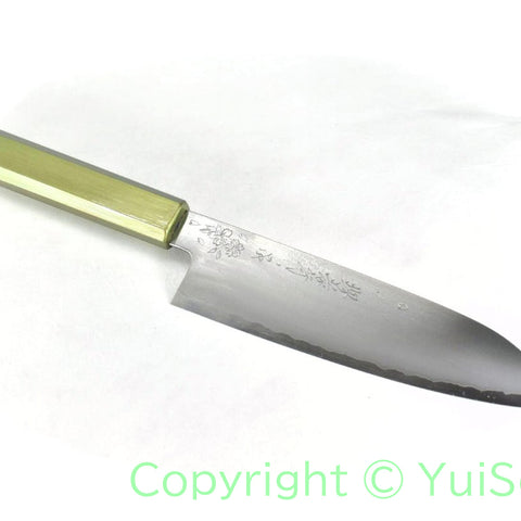 Sakai Takayuki GINSAN /Silver #3 KUNOICHI, Japanese Style Santoku 180 mm