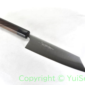 Yoshihiro Aogami Super Japanese Style Chef's Bunka Octagonal Shitan Handle