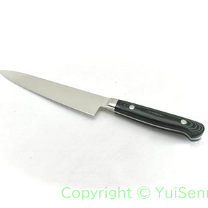 Suisin Premium INOX  Paring Knife 150 mm My Carta Handle Green