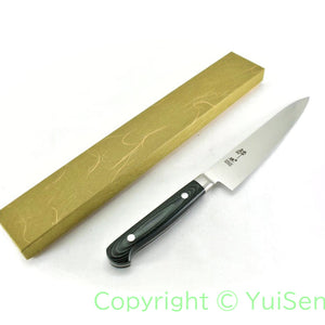 Suisin Premium INOX  Paring Knife 150 mm My Carta Handle Green