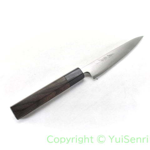 Yoshihiro Aogami Super Clad Paring Knife Octagonal Shitan Handle