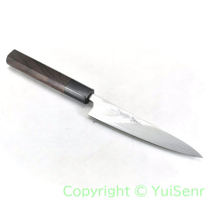 Yoshihiro Aogami Super Clad Paring Knife Octagonal Shitan Handle