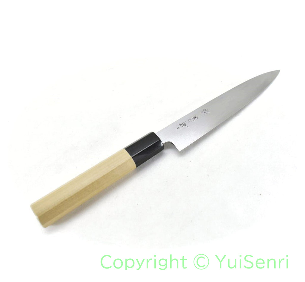 Sakai Kikumori White Steel #2,GOKUJYO Professional Paring Knife