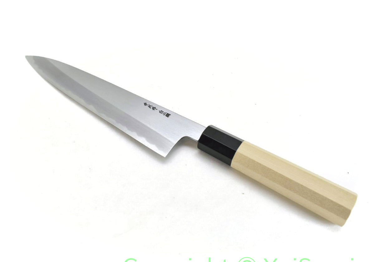 YuiSenri White Steel #2 Professional Gyuto, forged by Satoshi Nakagawa