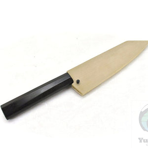 Sakai Takayuki VG-10 Nashiji Finish Japanese Style Kengata Santoku/Bunka 160 mm