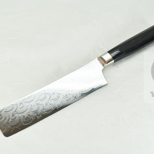 Sakai Takayuki GRAND CHEF SEIGAIHA 45 Layers Damascus BOHLER SP Steel Nakiri 160 mm