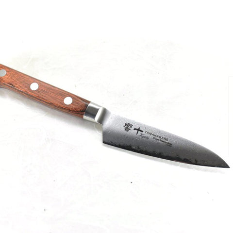 Brieto 63-Layers Damascus TAMAHAGANE Kyoto Paring Knife 90 mm