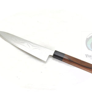 Sakai Takayuki GRAND CHEF HAMON 45 Layers Damascus BOHLER SP Steel Gyuto 210 mm