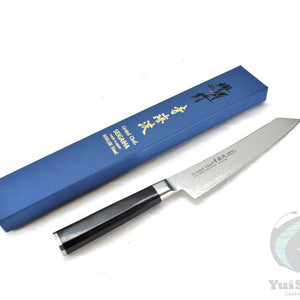 Sakai Takayuki GRAND CHEF SEIGAIHA 45 Layers Damascus BOHLER SP Steel Kengata Paring Knife 150 mm