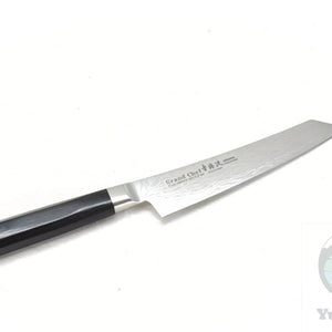 Sakai Takayuki GRAND CHEF SEIGAIHA 45 Layers Damascus BOHLER SP Steel Kengata Paring Knife 150 mm