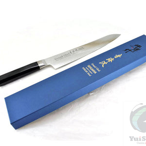 Sakai Takayuki GRAND CHEF SEIGAIHA 45 Layers Damascus BOHLER SP Steel Sujihiki 240 mm