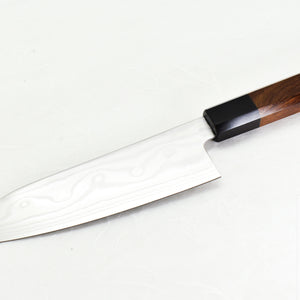 Sakai Takayuki GRAND CHEF HAMON 45 Layers Damascus BOHLER SP Steel Santoku 170 mm