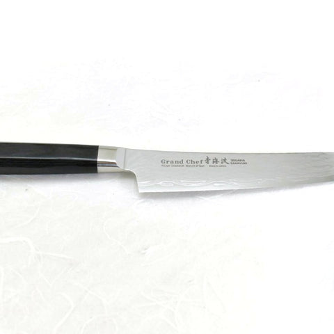 Sakai Takayuki GRAND CHEF SEIGAIHA 45 Layers Damascus BOHLER SP Steel Paring Knife 150 mm