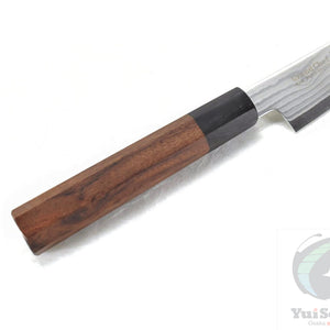 Sakai Takayuki GRAND CHEF HAMON 45 Layers Damascus BOHLER SP Steel Paring Knife 150 mm