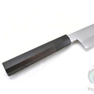 YuiSenri Blue Steel #1 Professional Kengata Santoku 180 mm, forged by Satoshi Nakagawa