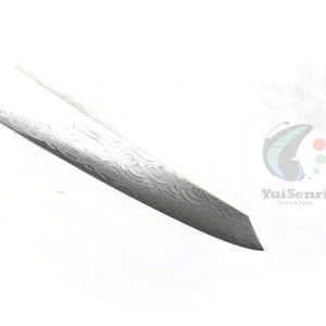 Sakai Takayuki GRAND CHEF SEIGAIHA 45 Layers Damascus BOHLER SP Steel Kengata Sujihiki 250 mm