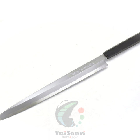 Yoshihiro Blue Steel #2 AOGASUMI Professional Left Handed Yanagiba 330 mm, Ebony Handle