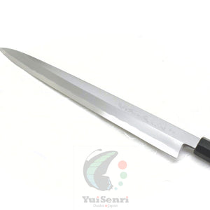 Yoshihiro Blue Steel #2 AOGASUMI Professional Left Handed Yanagiba 330 mm, Ebony Handle