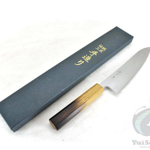 YuiSenri Original Ginsan Gyuto 210 mm – Japanese Stainless Chef’s Knife with Octagonal Oak Handle