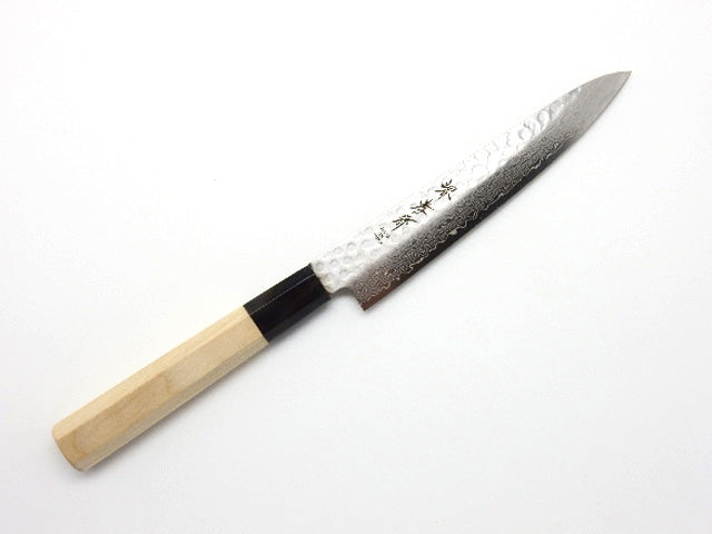 Sakai Takayuki 45 Layers Hammered Damascus Japanese Style Paring Knife