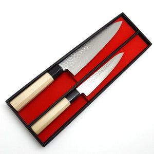 VG-10 45 Layers Hammered Damascus, NSW Knife Set/Gyuto & Paring Knife