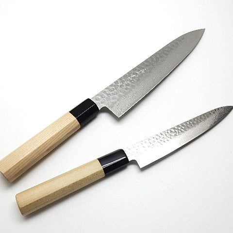VG-10 45 Layers Hammered Damascus, NSW Knife Set/Gyuto & Paring Knife