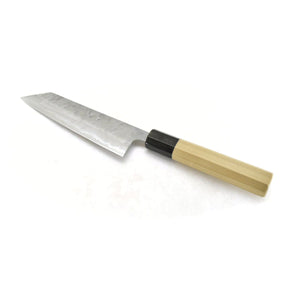 YuiSenri GINSAN /Silver 3 Stainless Bunka 170 mm, Nashiji Finish