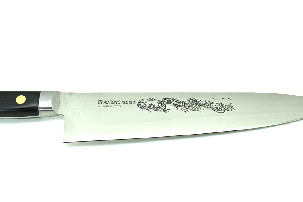 Misono Swedish High-Carbon Steel DRAGON Japanese Chef's Gyuto
