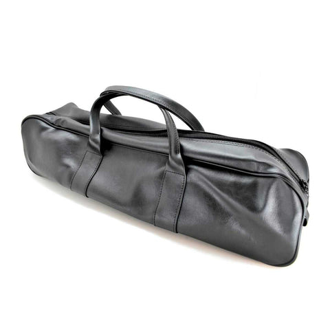 YuiSenri Synthetic Leather Knife Culinary Bag (Black)