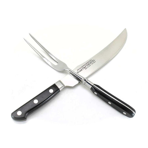 Sakai Takayuki GRAND CHEF Carving Steak Knife Set (Knife & Folk)