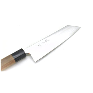 YuiSenri Aogami Super Clad Japanese Style Kengata Santoku 170 mm