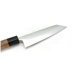YuiSenri Aogami Super Clad Japanese Style Kengata Santoku 170 mm