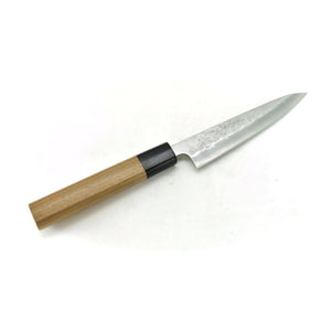GINSAN /Yasuki Silver 3 Stainless Steel, Japanese Style Paring Knife 135 mm Nashiji Finish