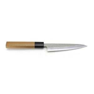 GINSAN /Yasuki Silver 3 Stainless Steel, Japanese Style Paring Knife 135 mm Nashiji Finish