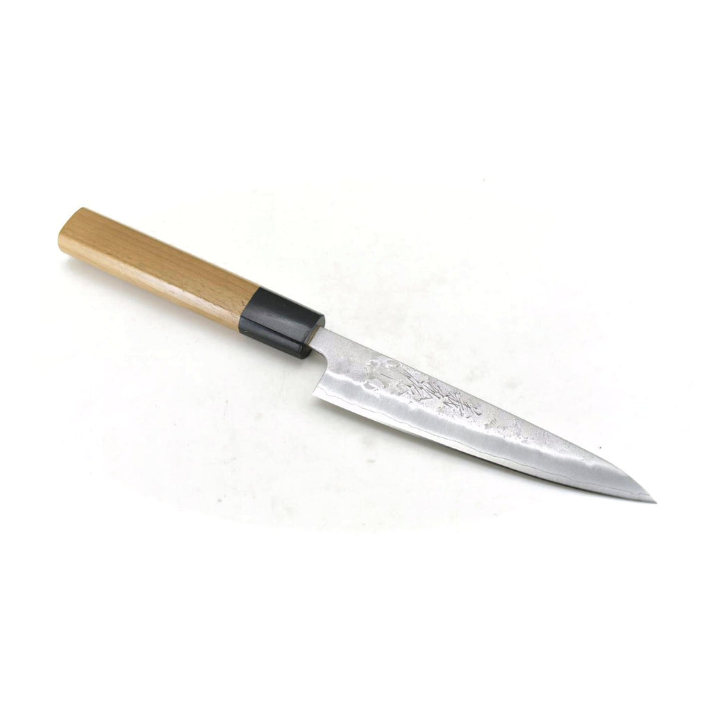 GINSAN /Yasuki Silver 3 Stainless Steel, Japanese Style Paring Knife 135 mm Nashiji Finish