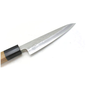 GINSAN /Yasuki Silver 3 Stainless Steel, Japanese Style Paring Knife 135 mm Nashiji Finish