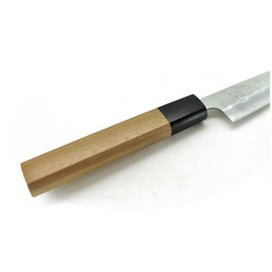 GINSAN /Yasuki Silver 3 Stainless Steel, Japanese Style Paring Knife 135 mm Nashiji Finish