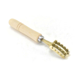 Japanese Chef's tool, Fish Scaler/Brass, "UROKOTORI" Wooden Handle