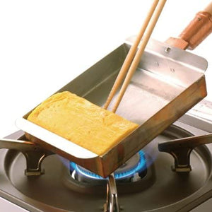 GOUDA Japanese Chef's tool,ALL Handmade Copper Tamagoyaki Pan