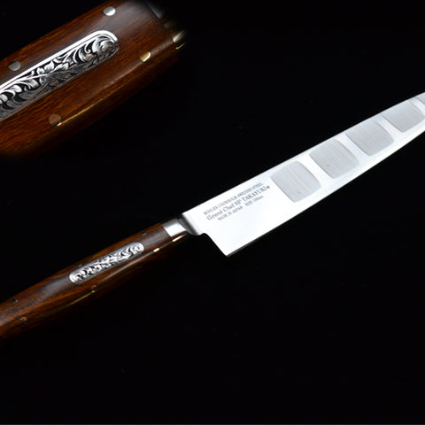 Sakai Takayuki TUS Steel Japanese Chef's Knife SET in Gift Box (Petty 150mm  - Slicer 240mm - Attache Case)